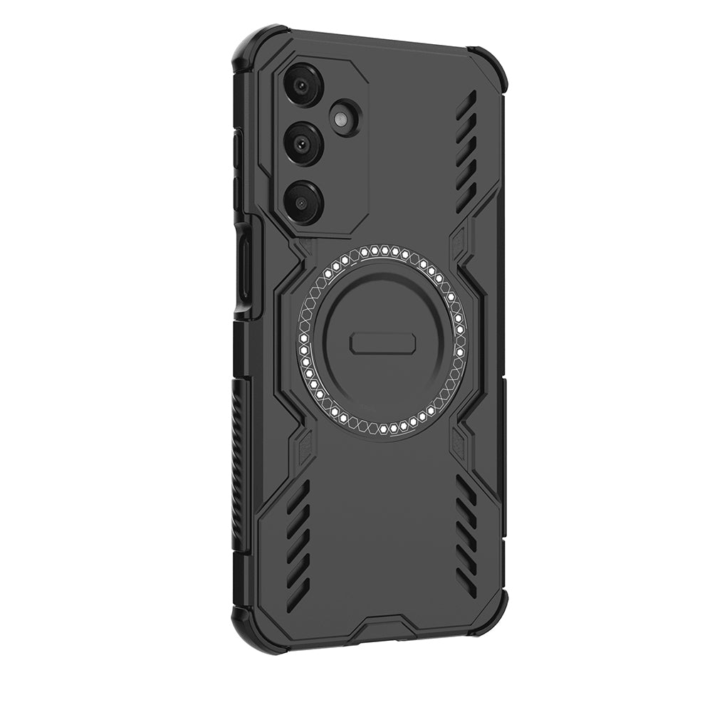 Funda MagSafe para Samsung Galaxy A16 5G A166 / A16 4G A165, Techsuit, ArmorMag, Negra