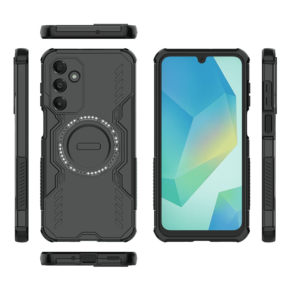 Funda MagSafe para Samsung Galaxy A16 5G A166 / A16 4G A165, Techsuit, ArmorMag, Negra