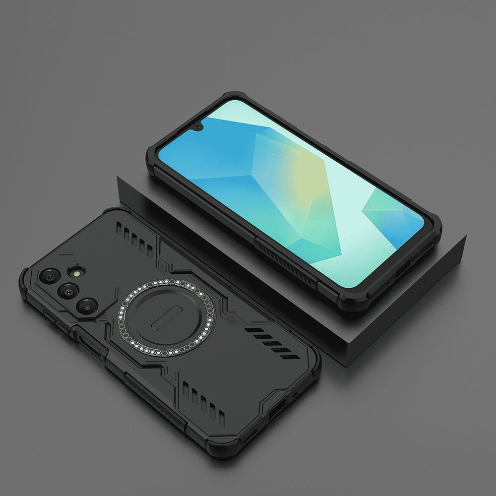 Funda MagSafe para Samsung Galaxy A16 5G A166 / A16 4G A165, Techsuit, ArmorMag, Negra