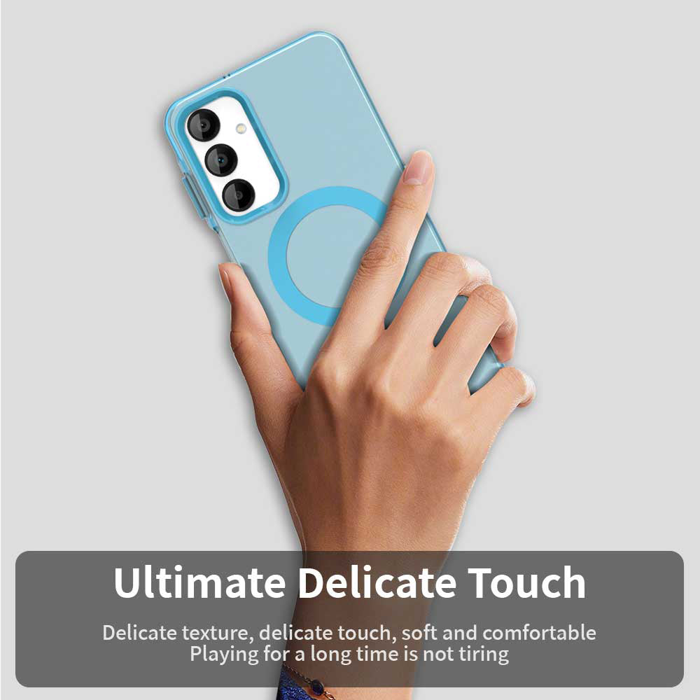 Funda MagSafe para Samsung Galaxy A16 5G A166 / A16 4G A165, Techsuit, CandyCase, Azul