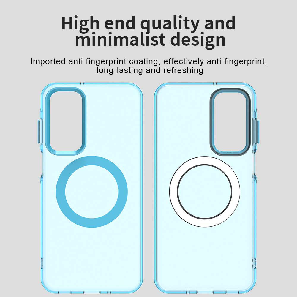 Funda MagSafe para Samsung Galaxy A16 5G A166 / A16 4G A165, Techsuit, CandyCase, Azul