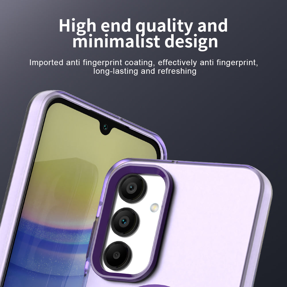 Funda MagSafe para Samsung Galaxy A16 5G A166 / A16 4G A165, Techsuit, CandyCase, Morado