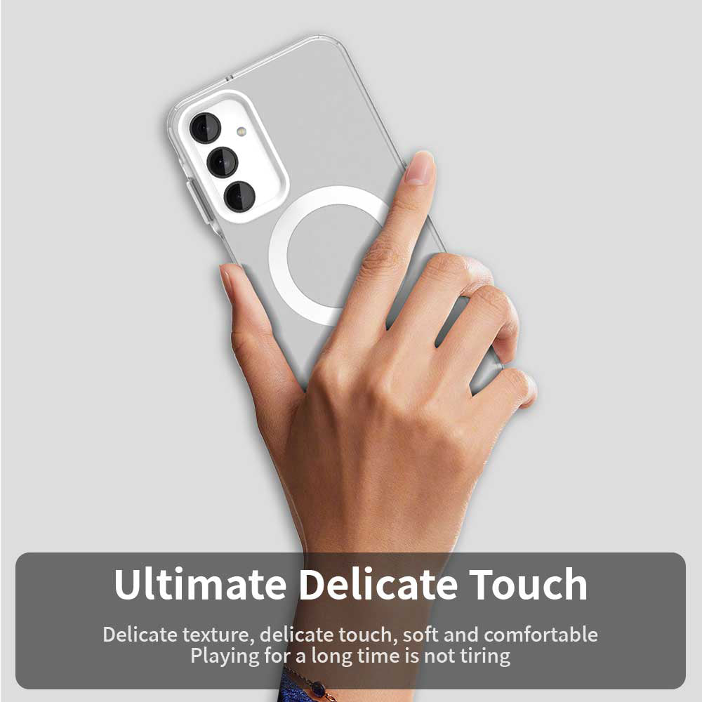 Funda MagSafe para Samsung Galaxy A25 A256, Techsuit, CandyCase, Blanca