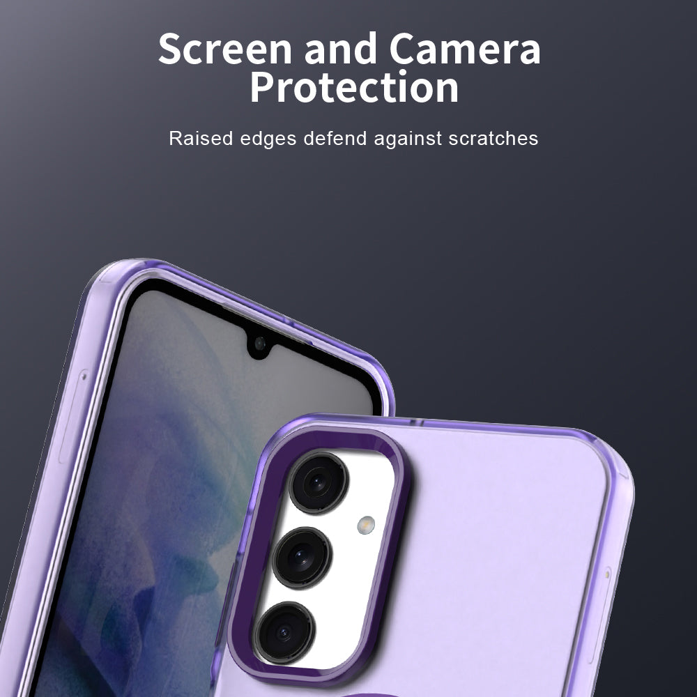 Funda MagSafe para Samsung Galaxy A25 A256, Techsuit, CandyCase, Morado