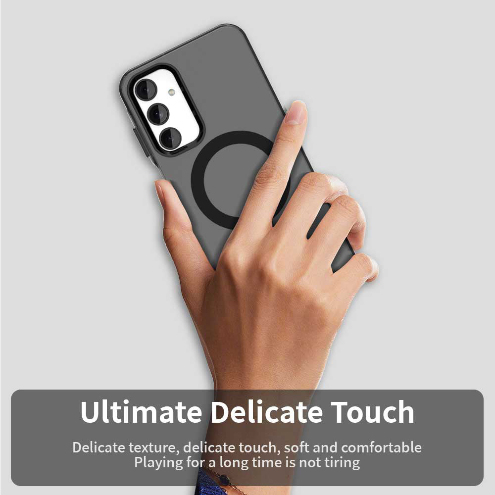 Funda MagSafe para Samsung Galaxy A25 A256, Techsuit, CandyCase, Negra