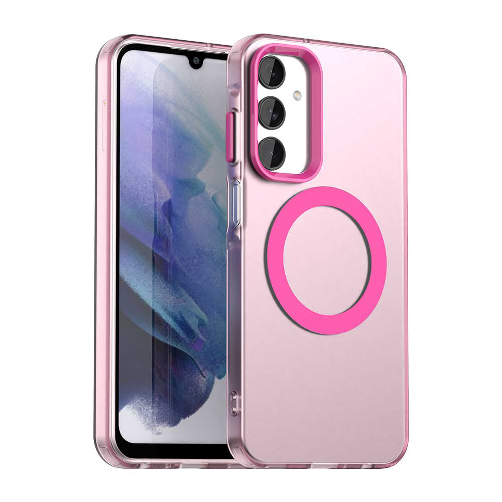 Funda MagSafe para Samsung Galaxy A25 A256, Techsuit, CandyCase, Rosa