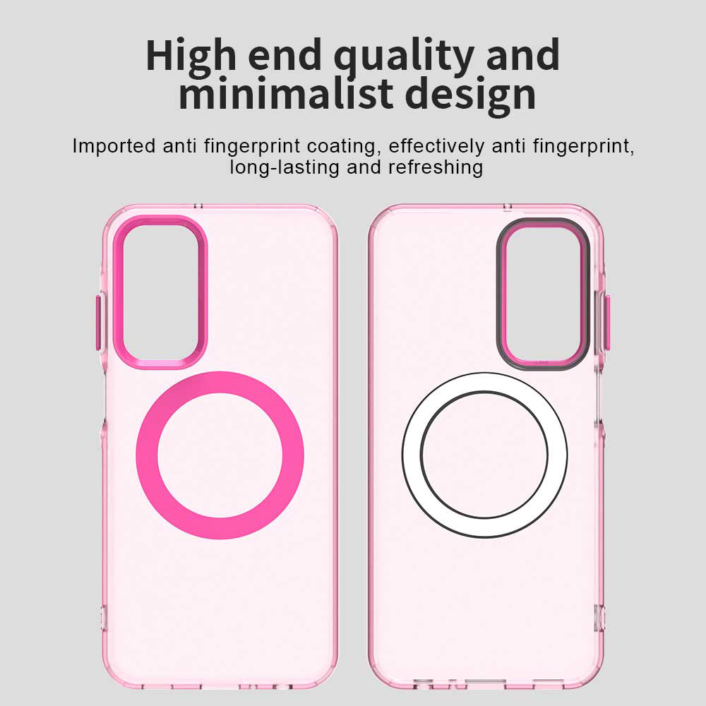 Funda MagSafe para Samsung Galaxy A25 A256, Techsuit, CandyCase, Rosa
