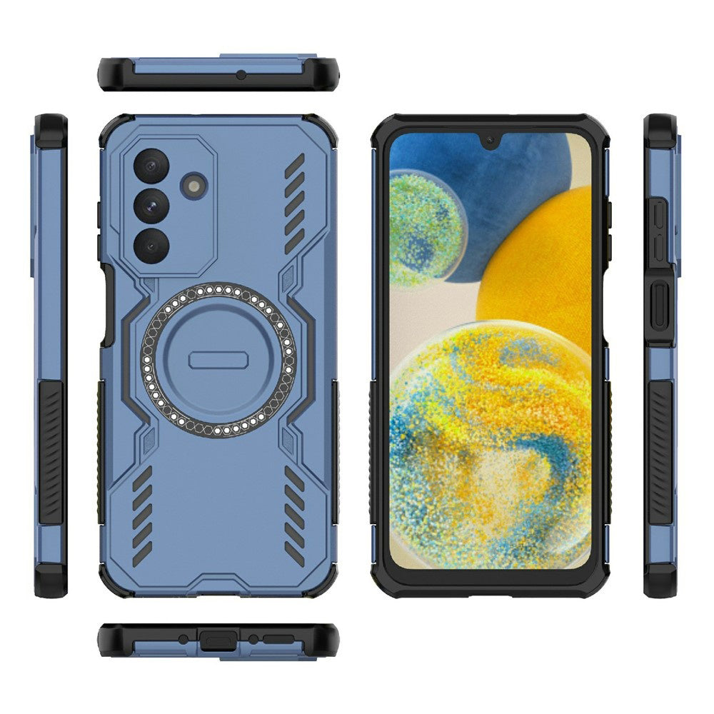 Funda MagSafe para Samsung Galaxy A26 A266, Techsuit, ArmorMag, Azul