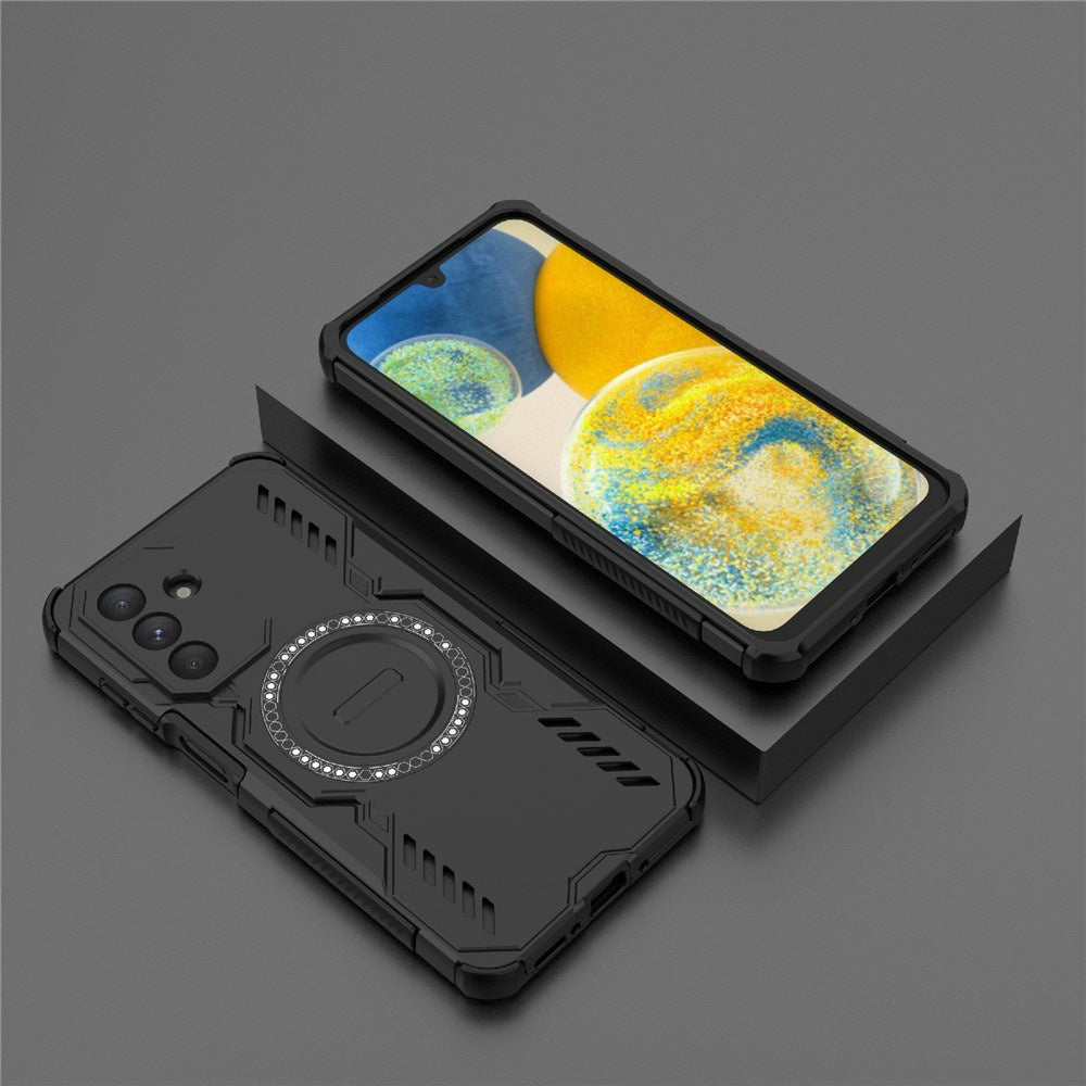 Funda MagSafe para Samsung Galaxy A26 A266, Techsuit, ArmorMag, Negra