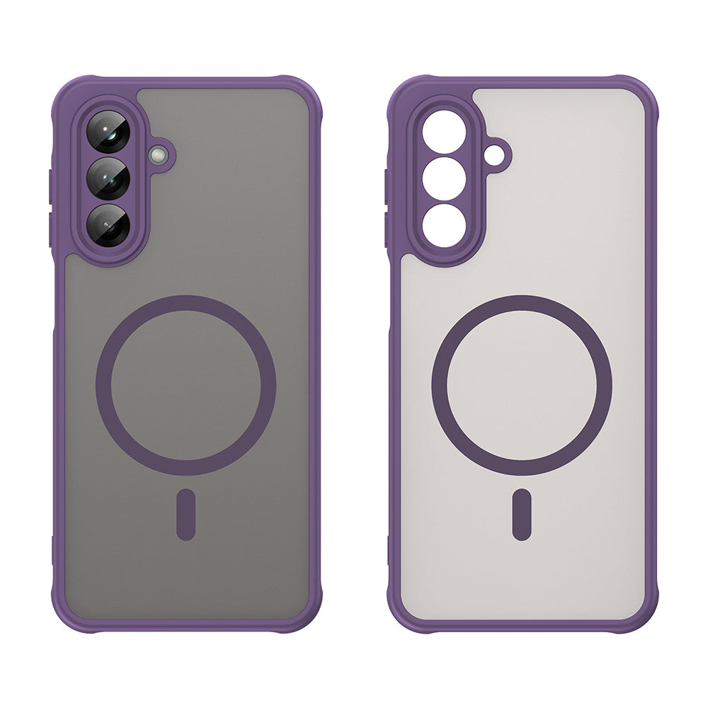 Funda MagSafe para Samsung Galaxy A26 A266, Techsuit, HaloFrost II, Morado