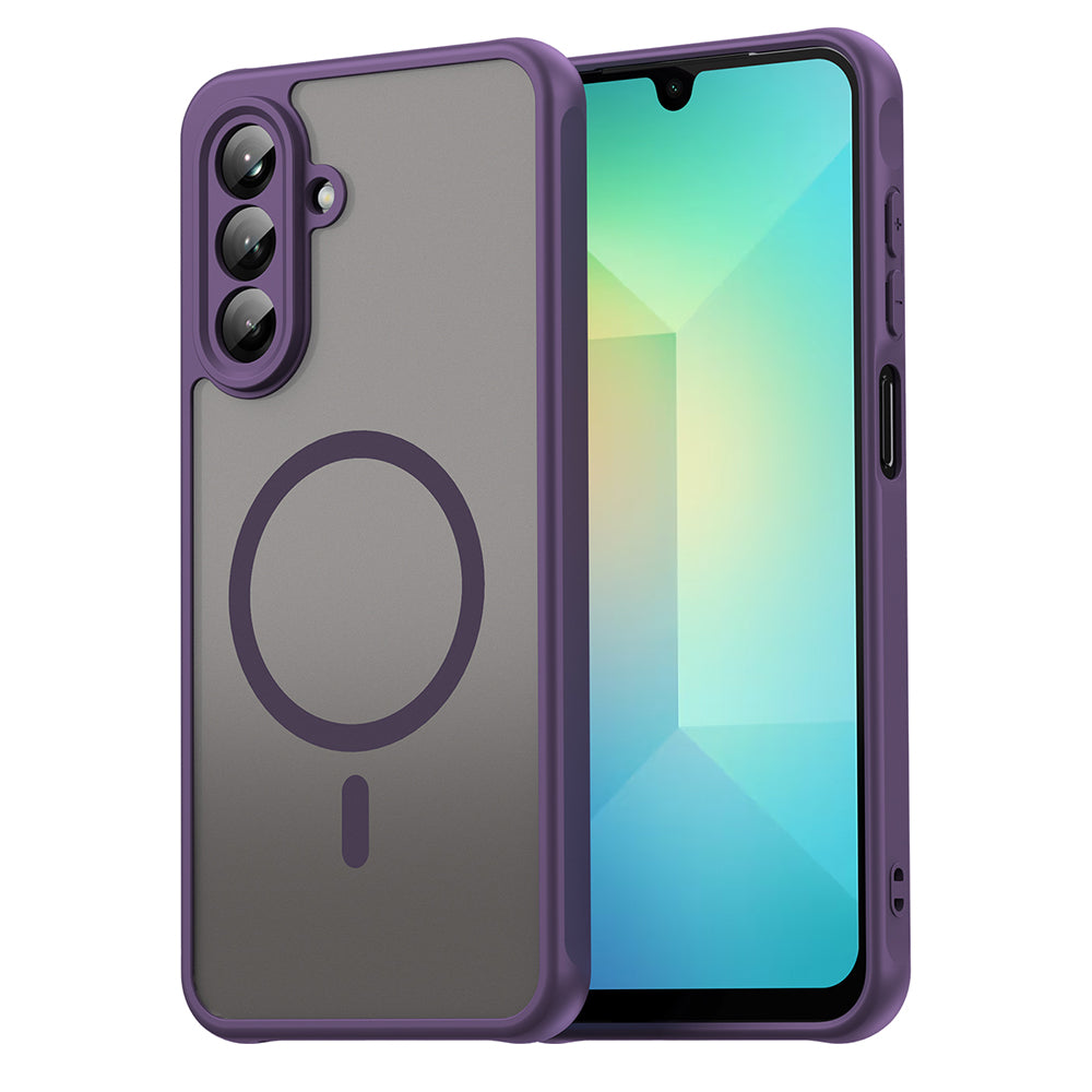 Funda MagSafe para Samsung Galaxy A26 A266, Techsuit, HaloFrost II, Morado