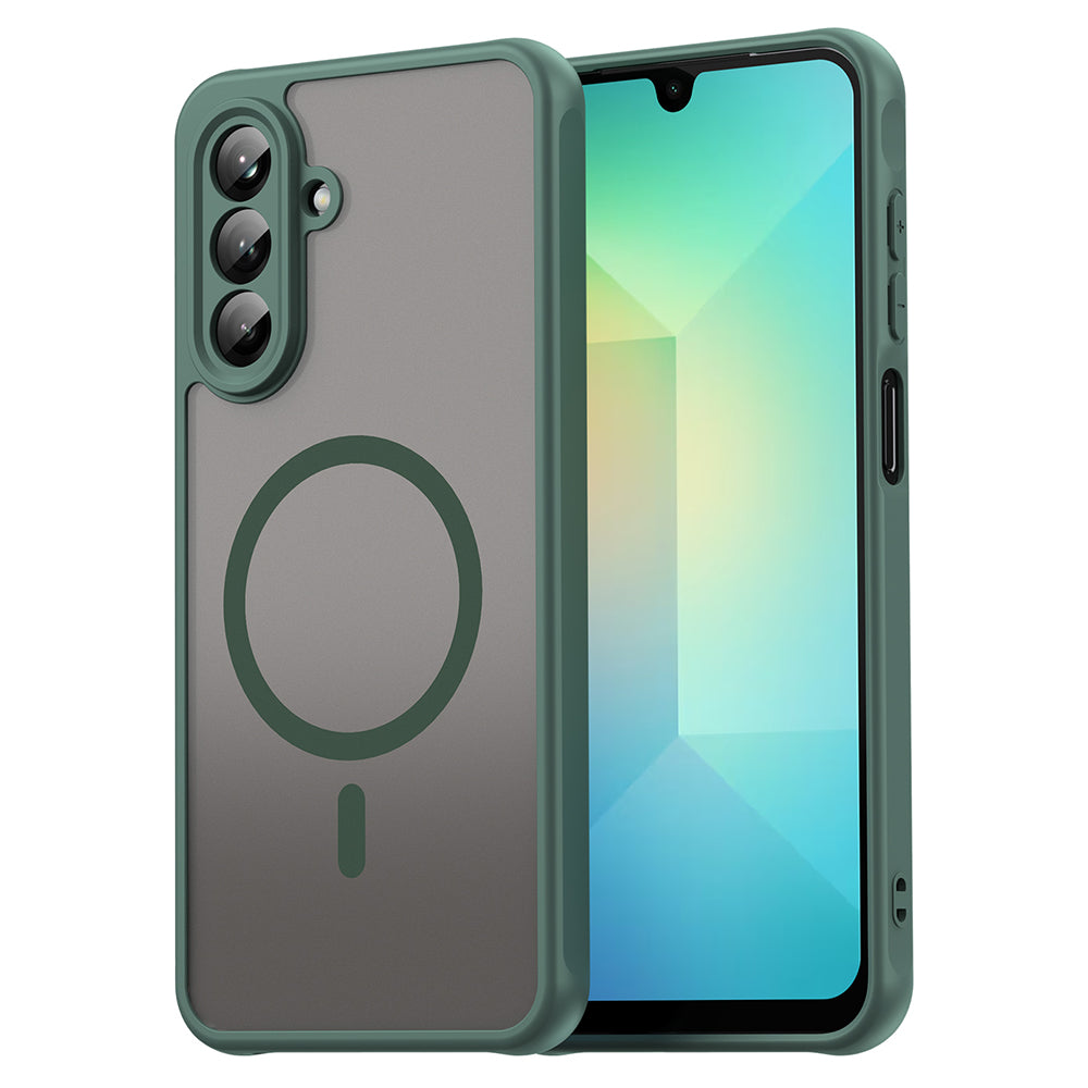 Funda MagSafe para Samsung Galaxy A26 A266, Techsuit, HaloFrost II, Verde