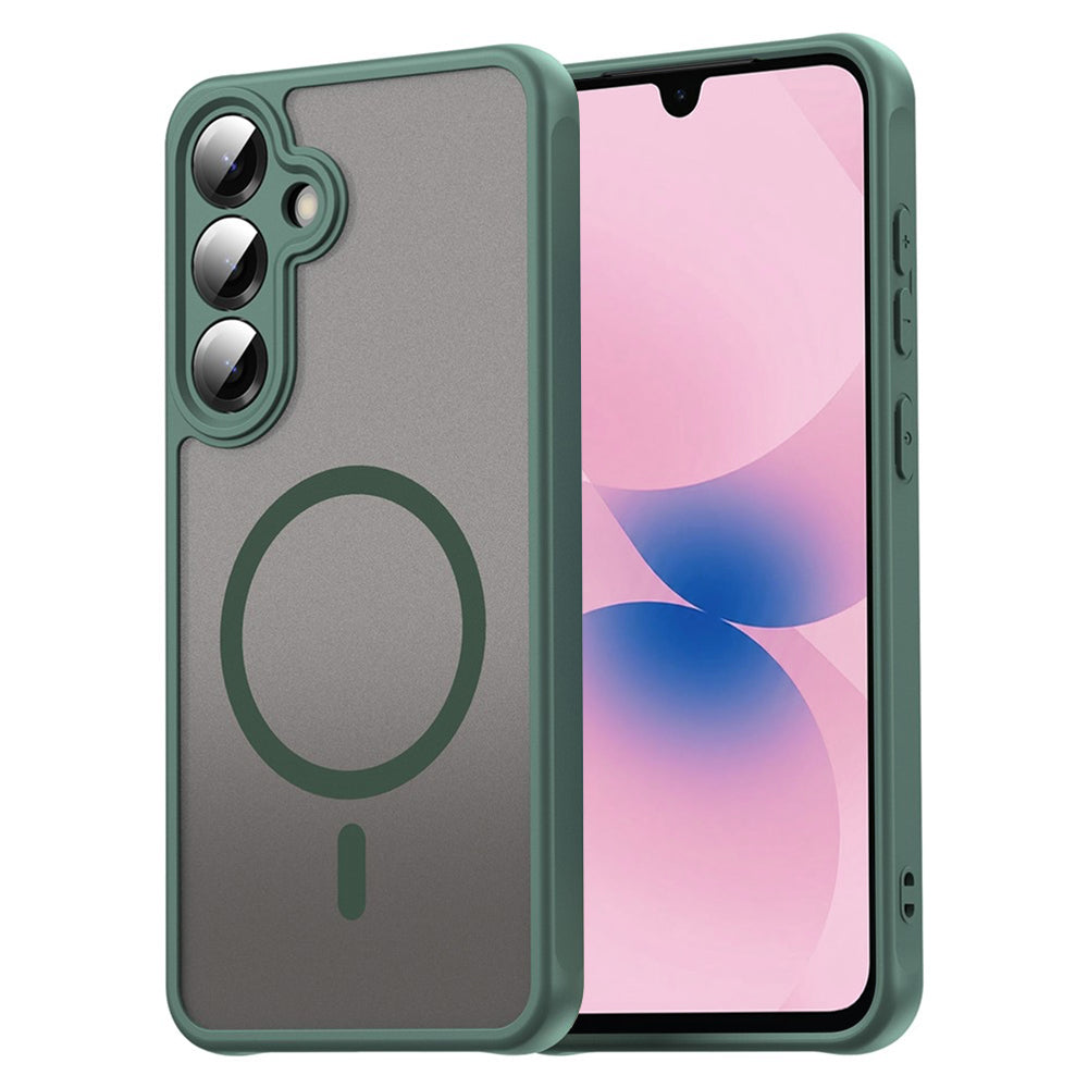 Funda MagSafe para Samsung Galaxy A27 5G, Techsuit, HaloFrost II, Verde
