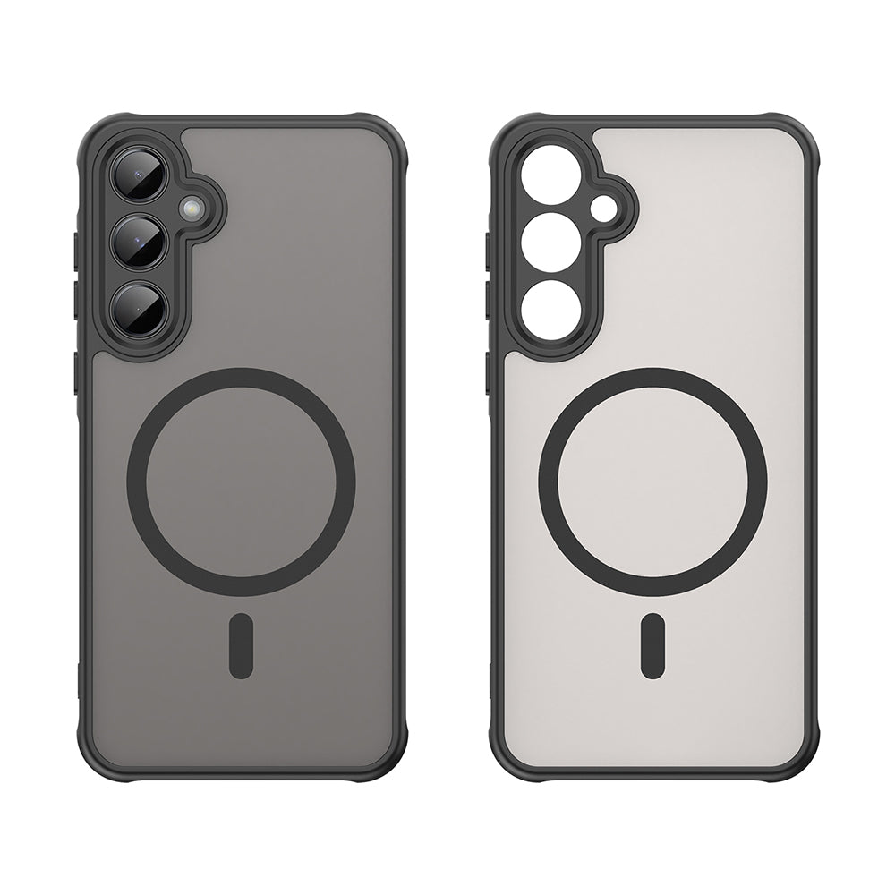 Funda MagSafe para Samsung Galaxy A35 5G A356, Techsuit, HaloFrost II, Negra