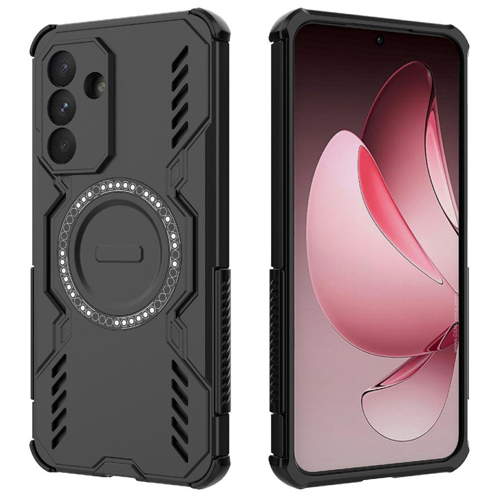 Funda MagSafe para Samsung Galaxy A36 A366, Techsuit, ArmorMag, Negra