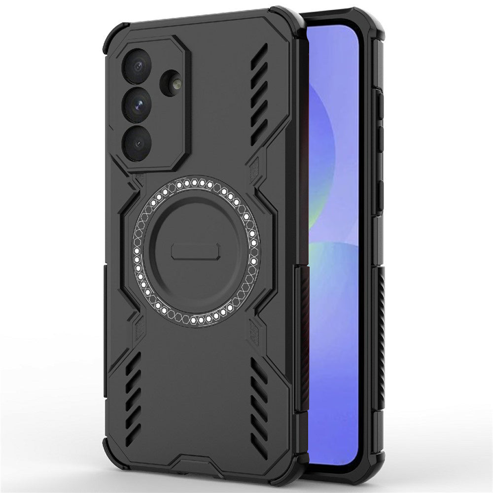 Funda MagSafe para Samsung Galaxy A36 A366, Techsuit, ArmorMag, Negra