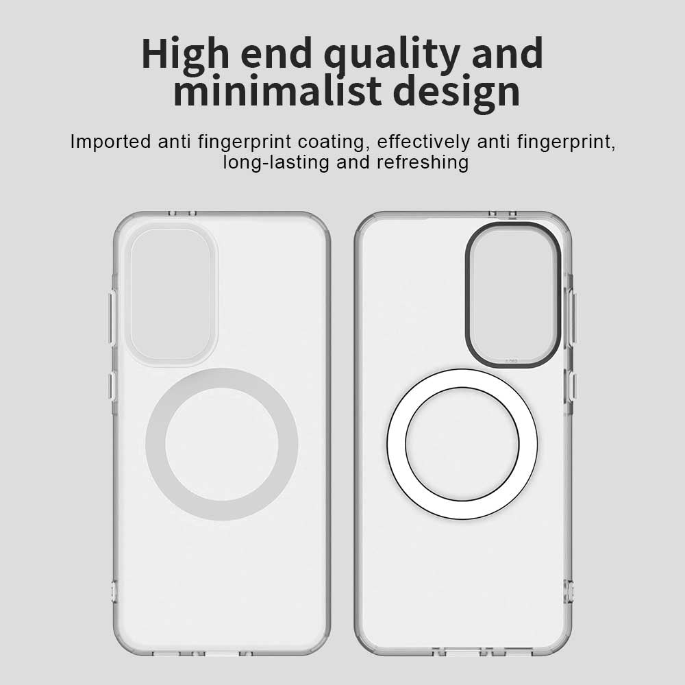 Funda MagSafe para Samsung Galaxy A36 A366, Techsuit, CandyCase, Blanca