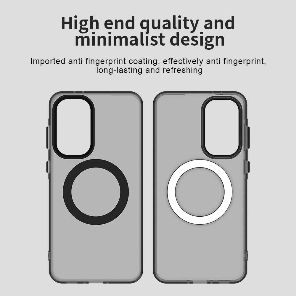 Funda MagSafe para Samsung Galaxy A36 A366, Techsuit, CandyCase, Negra