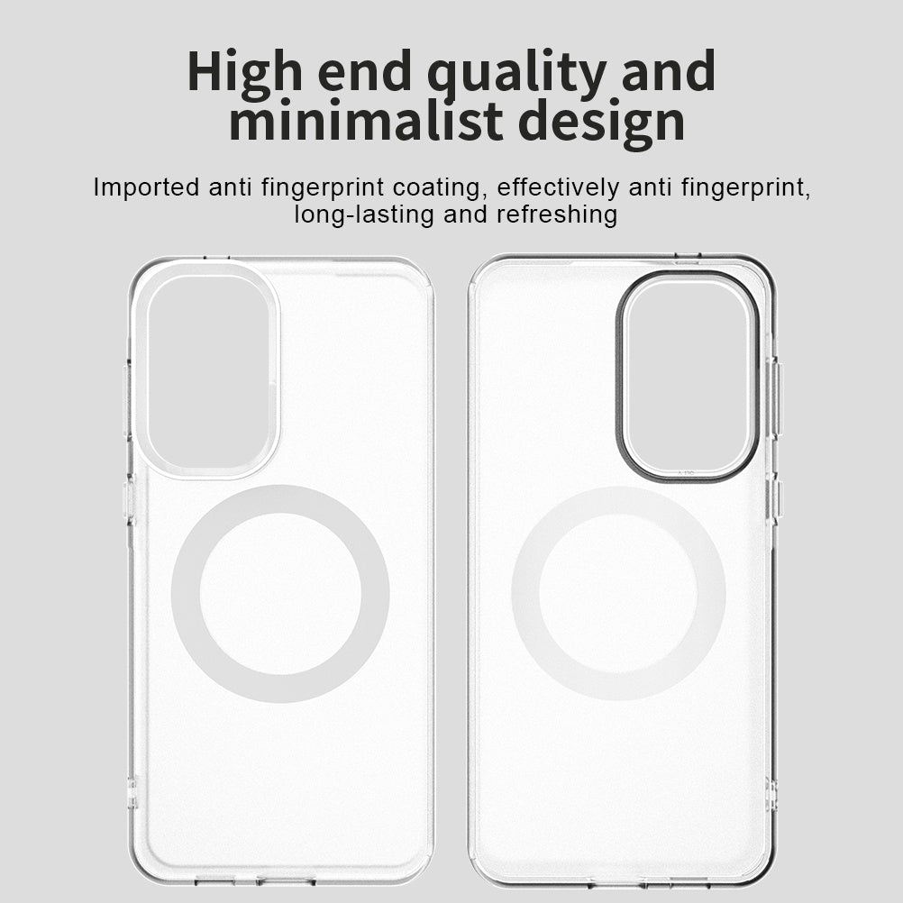 Funda MagSafe para Samsung Galaxy A37 5G, Techsuit, CandyCase, Blanca