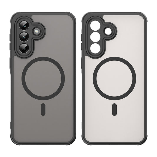 Funda MagSafe para Samsung Galaxy A37 5G, Techsuit, HaloFrost II, Negra