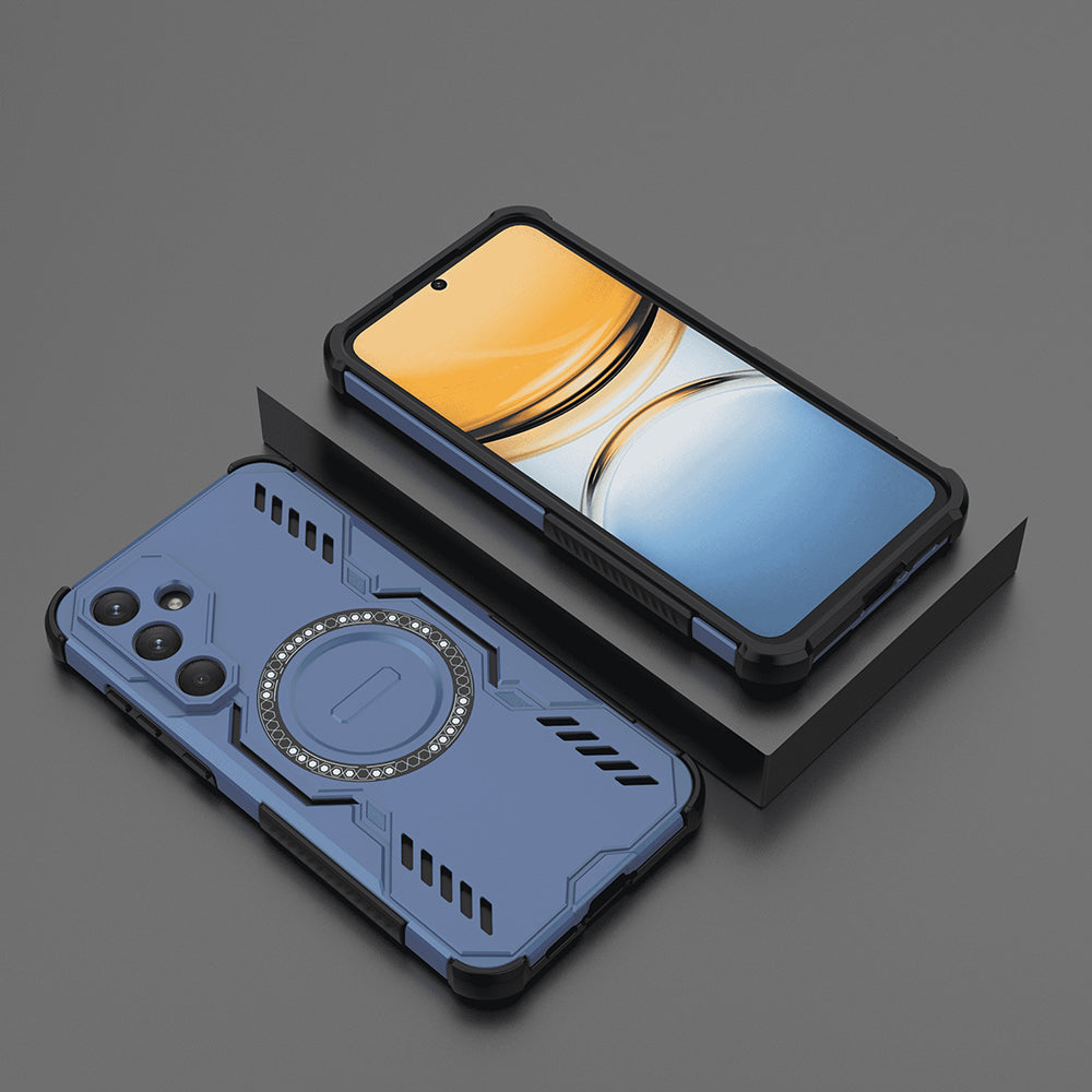 Funda MagSafe para Samsung Galaxy A55 5G A556, Techsuit, ArmorMag, Azul