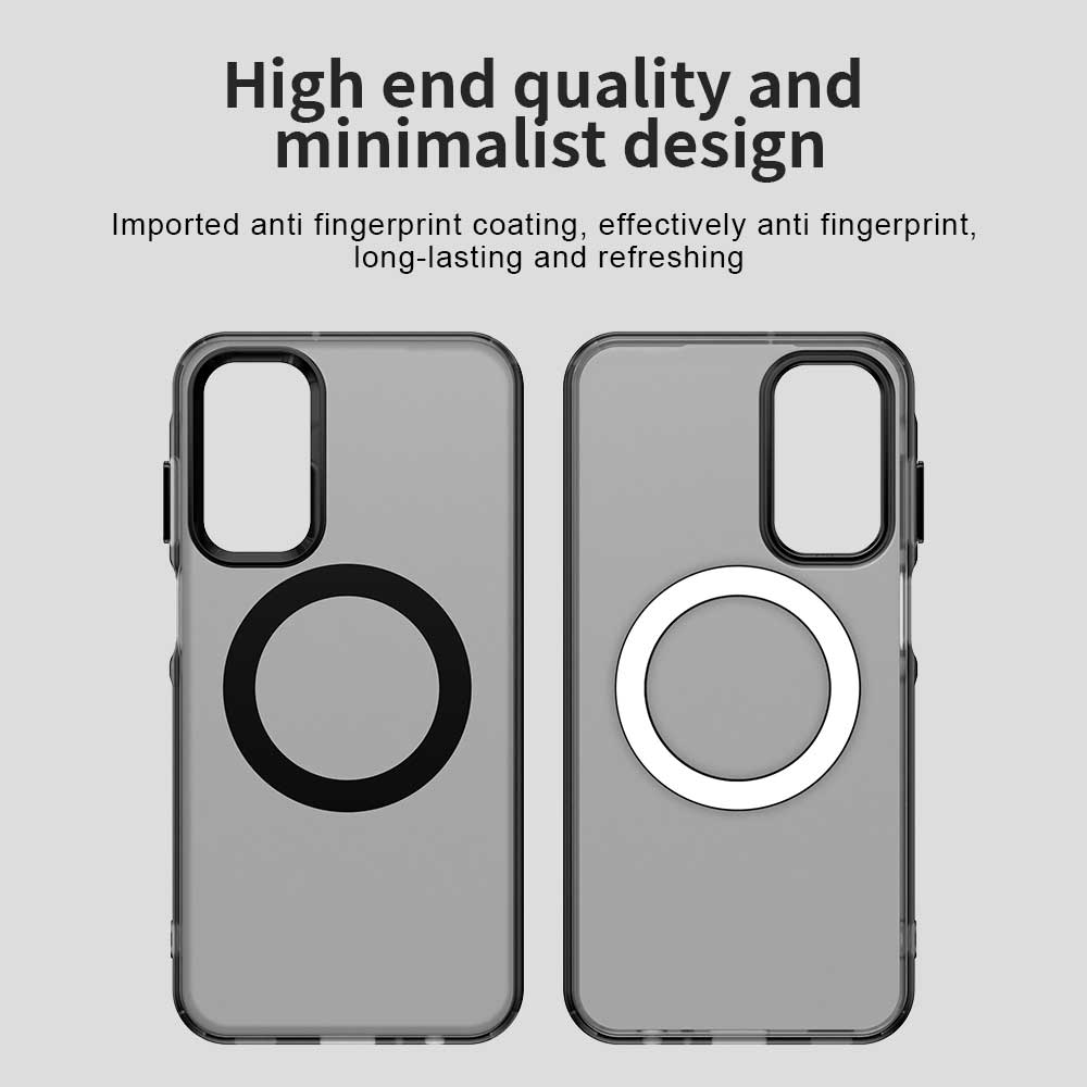 Funda MagSafe para Samsung Galaxy A55 5G A556, Techsuit, CandyCase, Negra