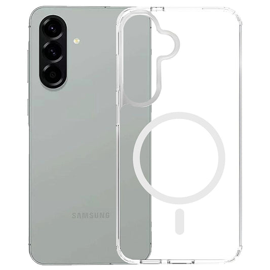 Funda MagSafe para Samsung Galaxy A57 5G, 3MK, Armor MagCase, Transparente