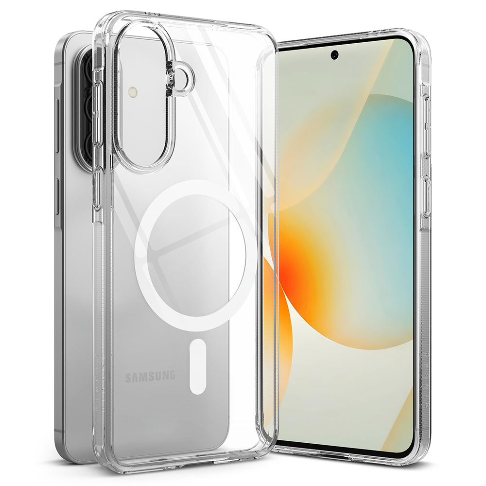 Funda MagSafe para Samsung Galaxy A57 5G, Ringke, Fusion, Transparente
