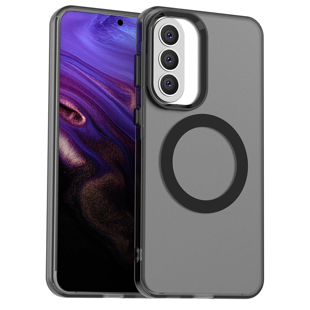Funda MagSafe para Samsung Galaxy A57 5G, Techsuit, CandyCase, Negra