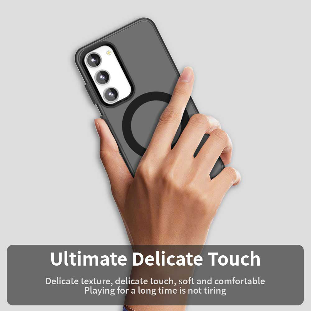 Funda MagSafe para Samsung Galaxy S23 S911, Techsuit, CandyCase, Negra
