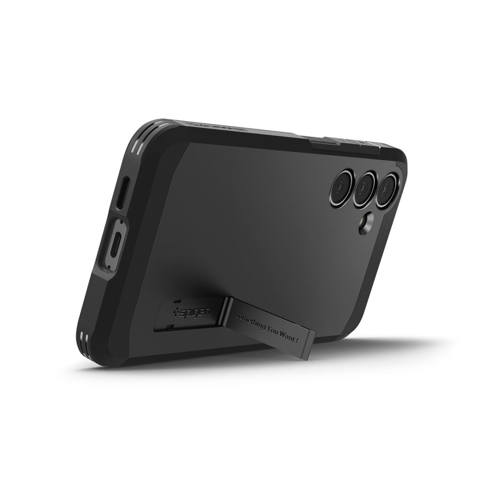 Funda MagSafe para Samsung Galaxy S24 FE S721, Spigen, Tough Armor, Negra ACS08625