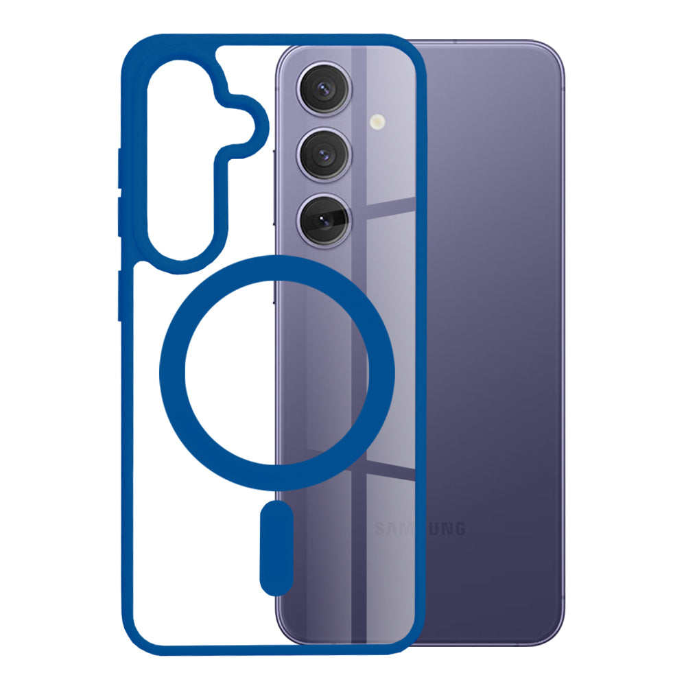 Funda MagSafe para Samsung Galaxy S24+ S926, Techsuit, Pro, Azul