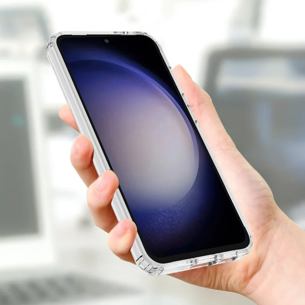 Funda MagSafe para Samsung Galaxy S24 S921, Techsuit, Pro, Transparente