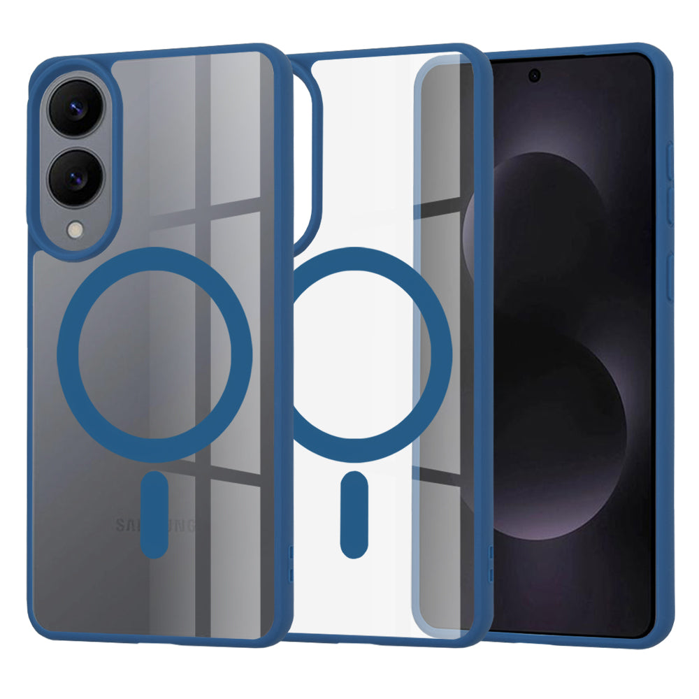 Funda MagSafe para Samsung Galaxy S25 Edge S937, Techsuit, Pro, Azul