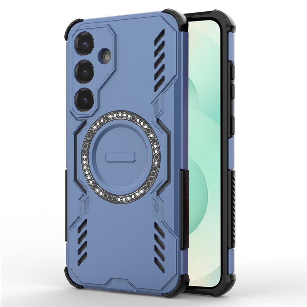 Funda MagSafe para Samsung Galaxy S25+ S936, Techsuit, ArmorMag, Azul