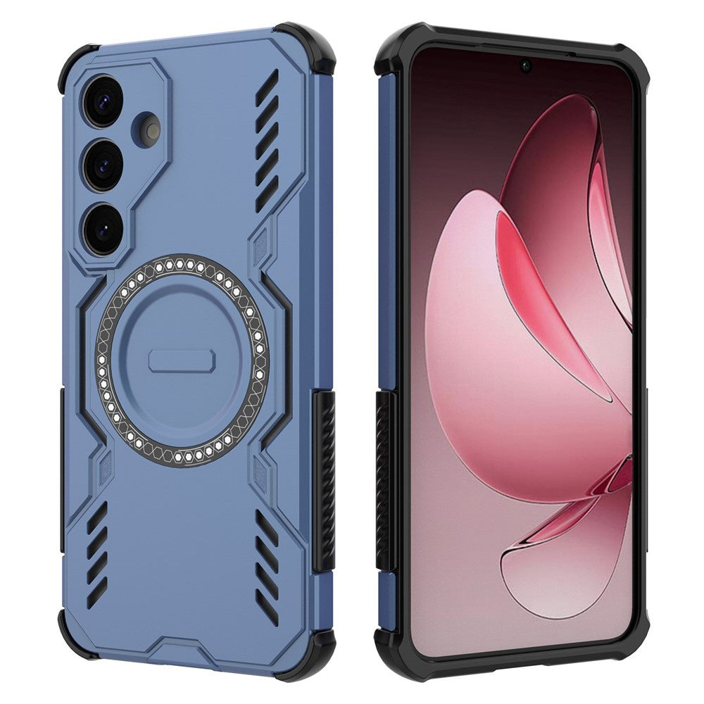 Funda MagSafe para Samsung Galaxy S25+ S936, Techsuit, ArmorMag, Azul