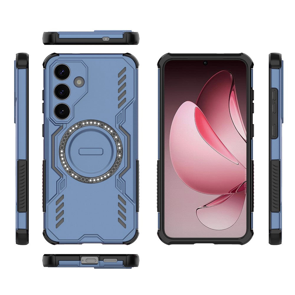 Funda MagSafe para Samsung Galaxy S25+ S936, Techsuit, ArmorMag, Azul
