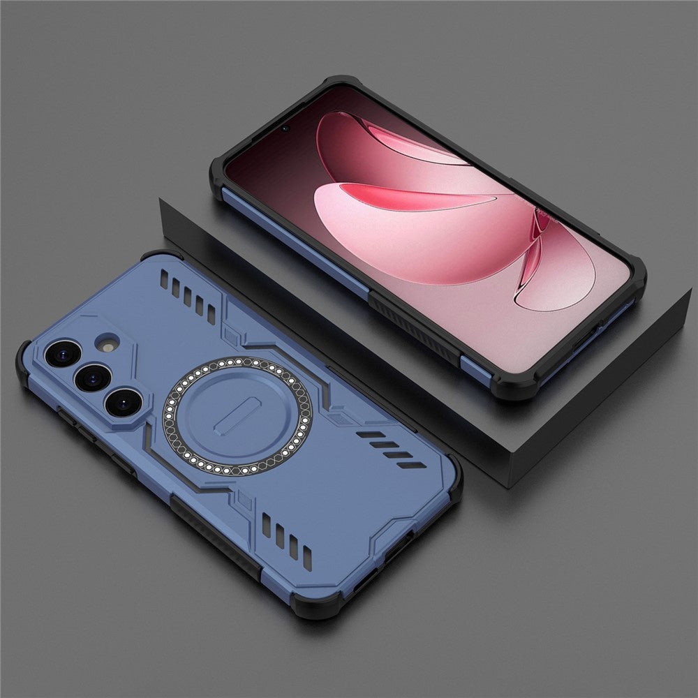 Funda MagSafe para Samsung Galaxy S25+ S936, Techsuit, ArmorMag, Azul