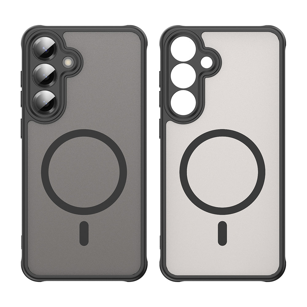 Funda MagSafe para Samsung Galaxy S25+ S936, Techsuit, HaloFrost II, Negra