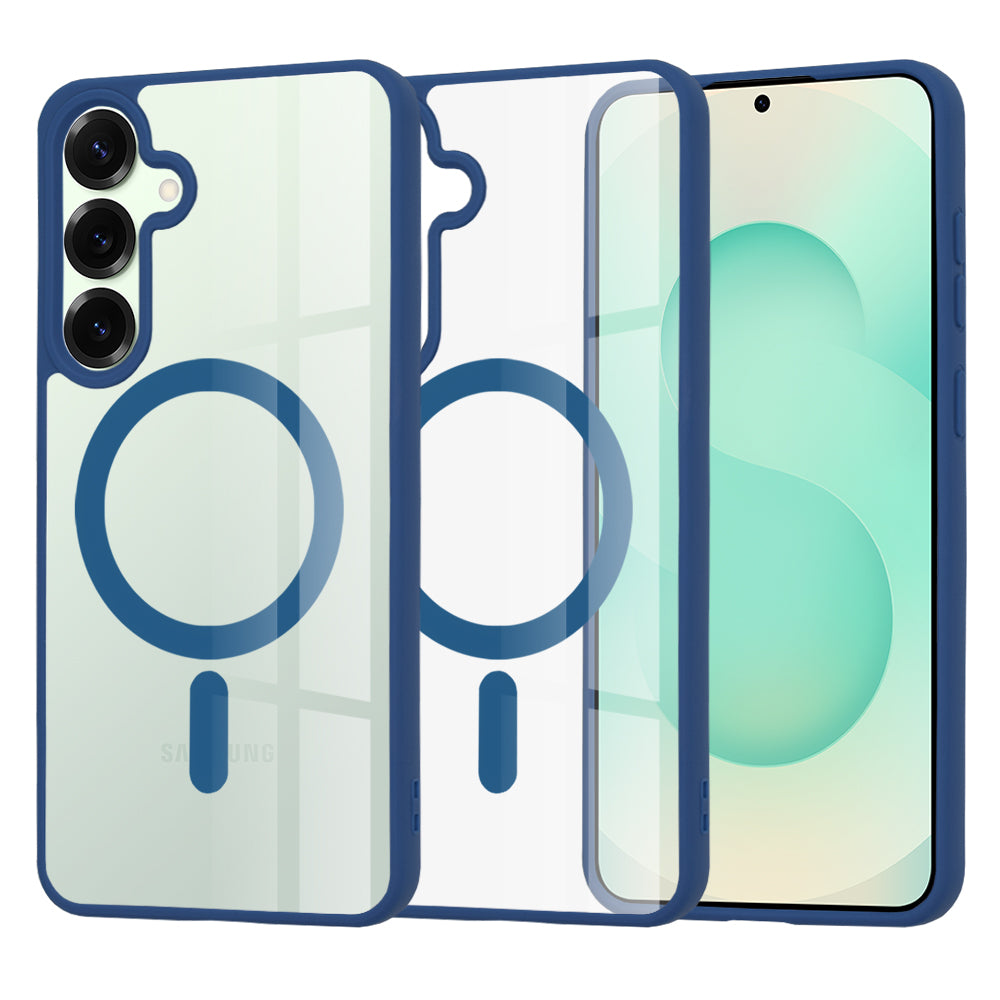 Funda MagSafe para Samsung Galaxy S25+ S936, Techsuit, Pro, Azul