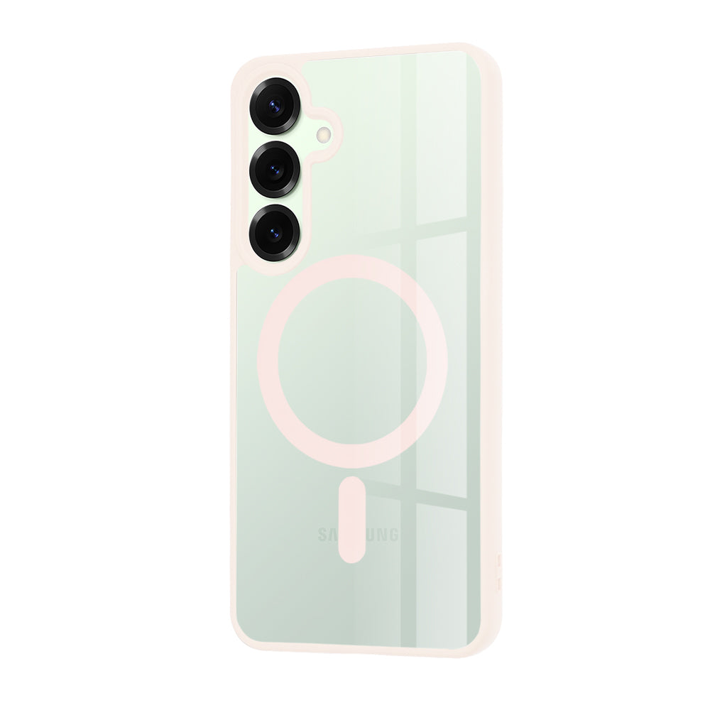Funda MagSafe para Samsung Galaxy S25+ S936, Techsuit, Pro, Rosa