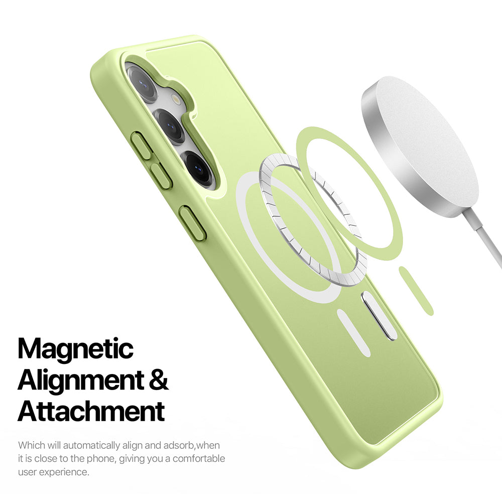 Funda MagSafe para Samsung Galaxy S25 S931, DUX DUCIS, Yind, Negra