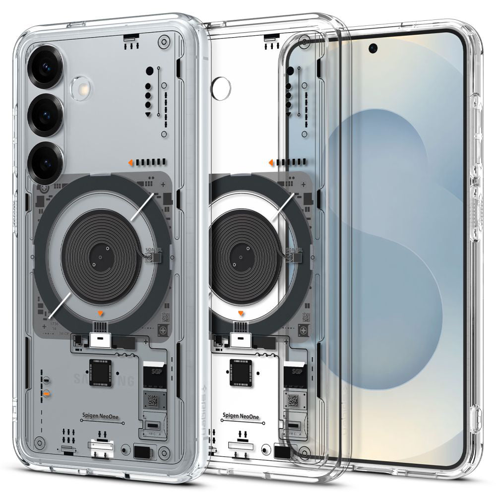 Funda MagSafe para Samsung Galaxy S25 S931, Spigen, Ultra Hybrid Neo One, Transparente ACS09470
