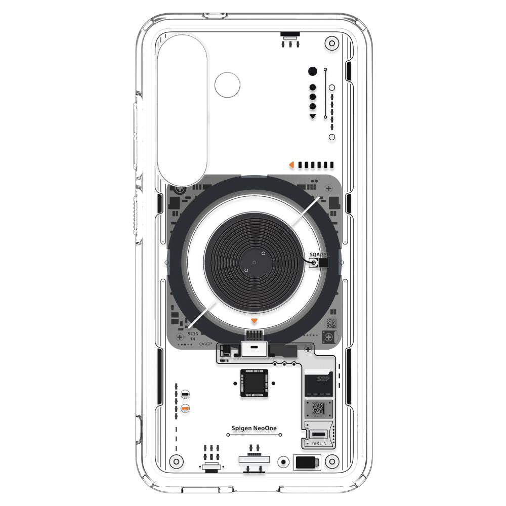 Funda MagSafe para Samsung Galaxy S25 S931, Spigen, Ultra Hybrid Neo One, Transparente ACS09470