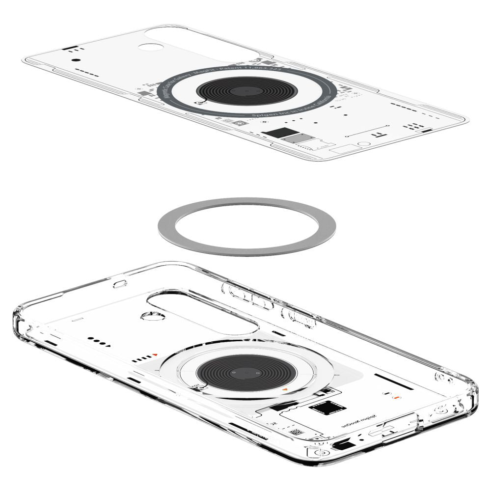 Funda MagSafe para Samsung Galaxy S25 S931, Spigen, Ultra Hybrid Neo One, Transparente ACS09470