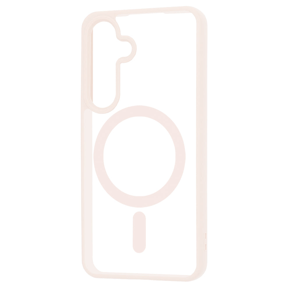 Funda MagSafe para Samsung Galaxy S25 S931, Techsuit, Pro, Rosa