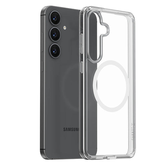 Funda MagSafe para Samsung Galaxy S25 S931, Torras, Guardian, Transparente