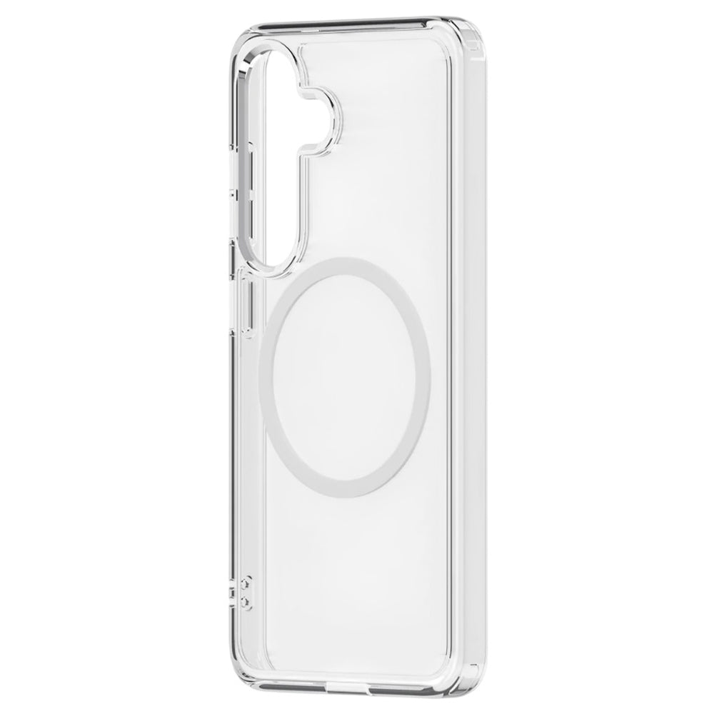 Funda MagSafe para Samsung Galaxy S25 S931, UNIQ, LifePro Xtreme MagClick, Transparente