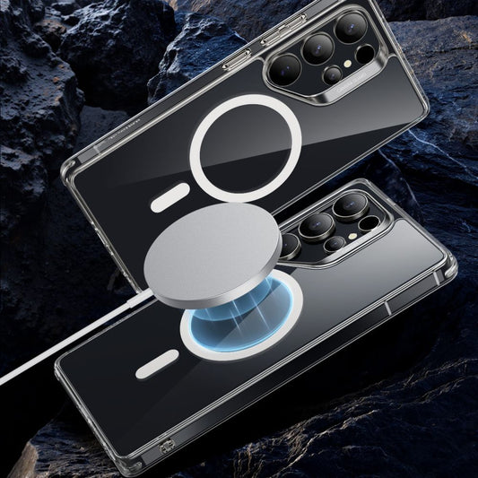 Funda MagSafe para Samsung Galaxy S25 Ultra S938, ESR, Classic Hybrid, Transparente