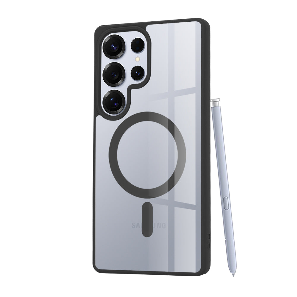 Funda MagSafe para Samsung Galaxy S25 Ultra S938, Techsuit, Pro, Negra
